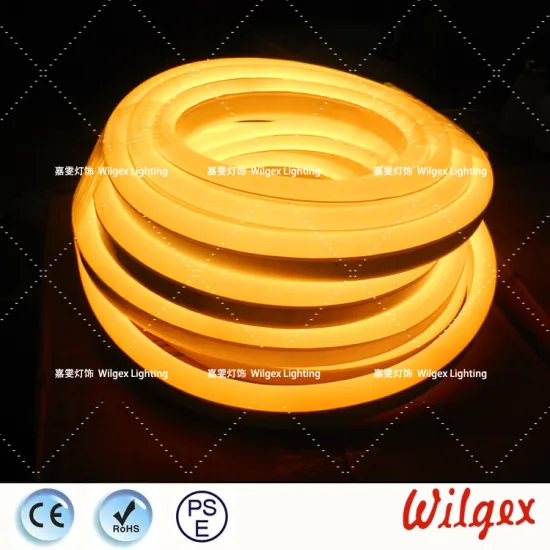 Neon LED warm white color