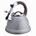 Durable stainless steel stovetop whistling coffee tea kettle