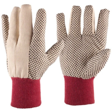 canvas garden gloves