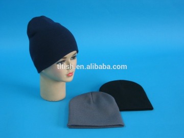 factory wholesales Hot plain Teenagers Knitted Beanie Hats