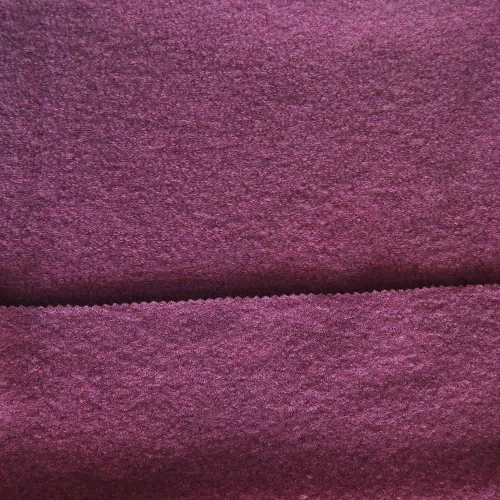 40%wool and 60%viscose blend boiled wool fabric
