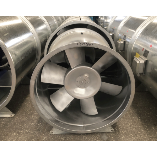 고온 축 방향 흐름 팬을 발사하십시오