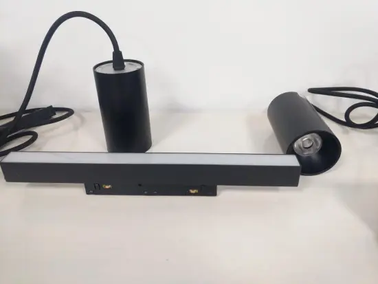 Commercial magnetic track light