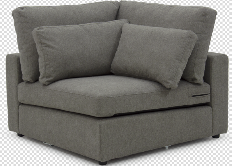 Black leather combination sofa