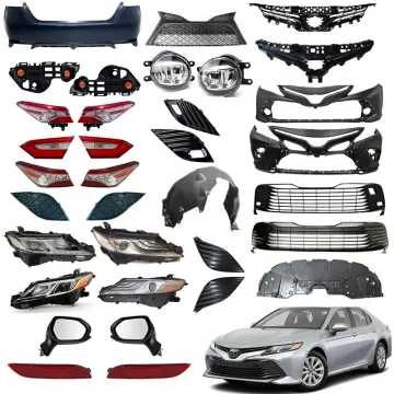 Toyota Camry 2018-2020 Front Bumper Grill and Lighting Auto Parts