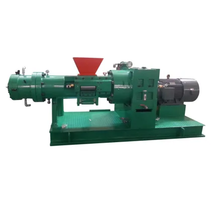 Factory Price 90mm Hot Feed Rubber Extruder Machine / Single Screw Extruders