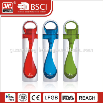 HAIXIN rolase 350/500ML plastic sports water bottle