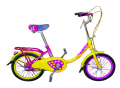 Stålram Bike Färgglada Cykel
