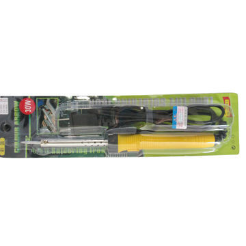 2014 new best sell electronic soldering iron, 220v 30w yellow plastic handle