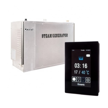 18kW Stainless Steel Commercial Oceanic Steam Generator with Auto Descaling and 316L Heating Elements