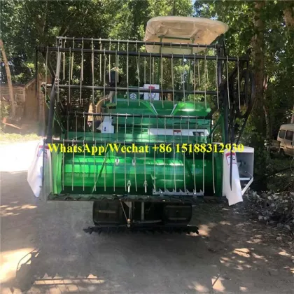 Mini Soybean Combine Harvester for Rice, Wheat, and Grains