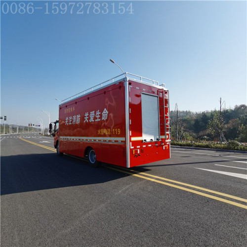 Asuzu Fire Promotion Advertising Truck