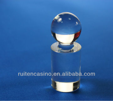 Top ball clear acrylic win marker