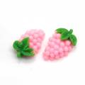 Mini Druif Vormige Hars Cabochon Handgemaakte Crfat Decor Kralen Charms DIY Speelgoed Telefoon Shell Ornamenten Slijm