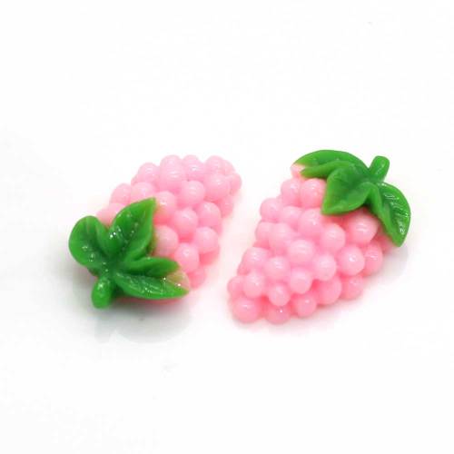 Mini Trauben geformt Harz Cabochon handgemachte Crfat Dekor Perlen Charms DIY Spielzeug Telefon Shell Ornamente Schleim