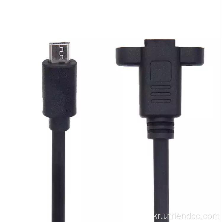 OEM USB 마이크로 수컷에서 여성 확장 케이블