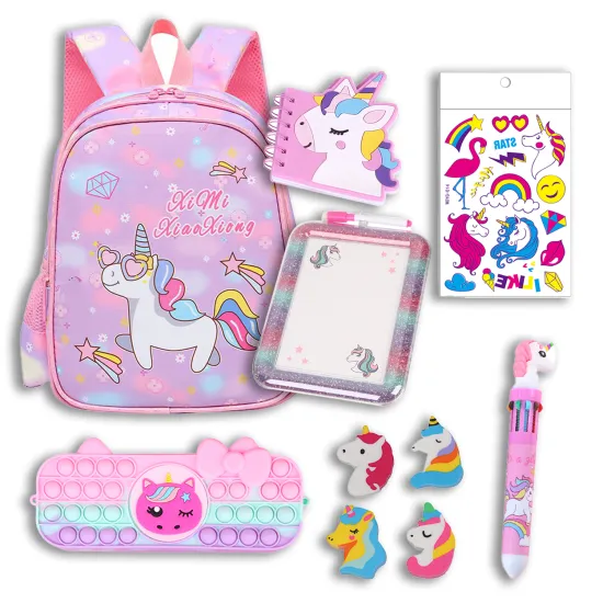 Unicorn Backpack and Stationery Kit for Girls: A Magical Shopping Destination