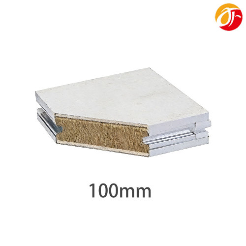 Tek Taraflı Cam Magnezyum El Yapımı Taşyünü Panel (100mm)