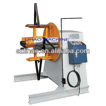 steel coil cutting line decoiler machine