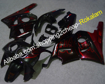 Bodywork Kit for Honda CBR400RR NC29 1990-1998 Red Flame Fairing
