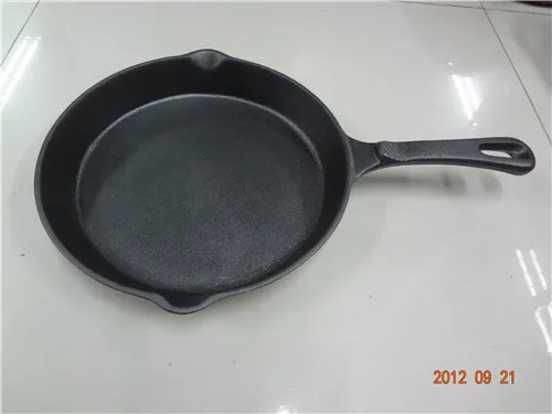 Round Cast Iron Grill Pan