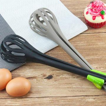 Multi-function Egg  Whisk and Food tong