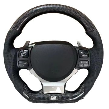 Modifications du volant en fibre de carbone pour Lexus CT / ES200 / NX et Nissan Patrol Y61 Sports Modèles