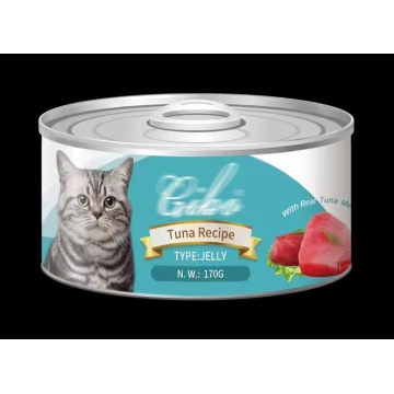 Alimentos enlatados sem grãos premium para animais de estimação saudáveis