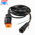 waterproofing lighting detector cable assembly