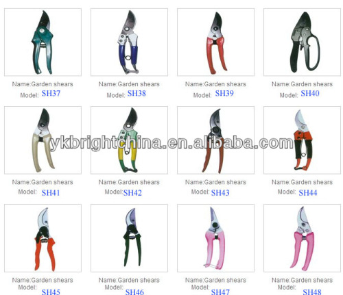 garden shear garden pruning shears garden scissors HS code is 8201500090