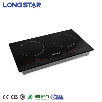 Zhongshan Electric Double-Headed 4000W Induction Cooker
