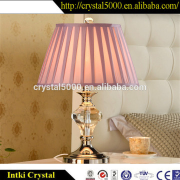 New classical chinese crystal led table lamp for bedroom decorative