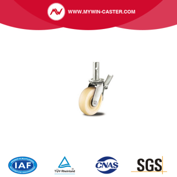 Scaffolding White Caster