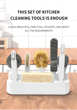 Multifuntional Scrubbing Brushes with Handles