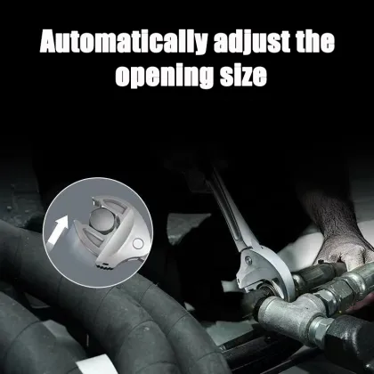 Crab Claw Automatic Lock Wrench for Precision Tasks