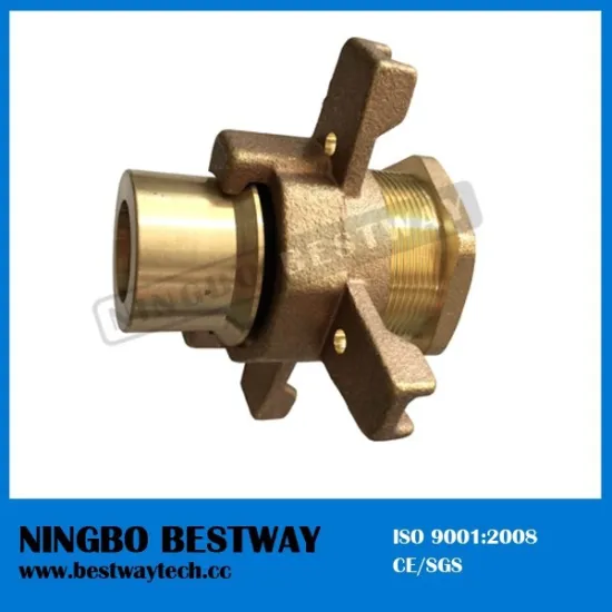 Bronze or Brass Star Expansion Joint with Nipple for Water Meter