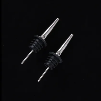 Stainless Steel Bartender Kit with Wooden Stand - Professional Barware Tools for Travel and Cocktail Making