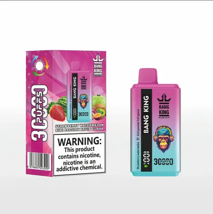 Bang King 30000 30k Puffs New Double Taste Disposable Vape