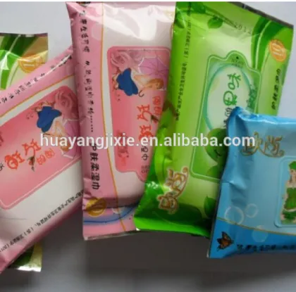 Fully-auto Makeup Removal Wipes Manufacturing Machine, wet wipes machine