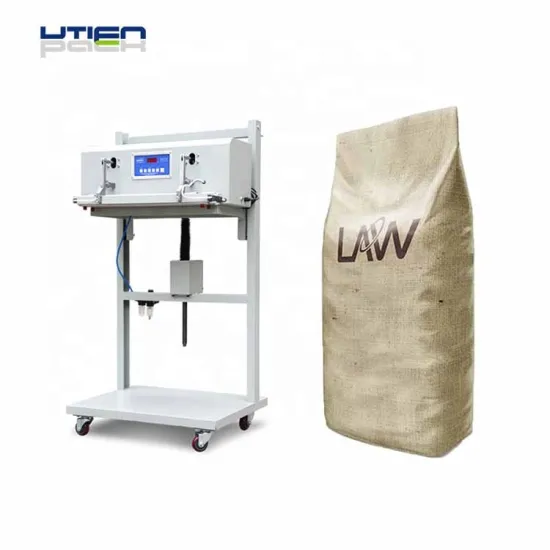 Flexible Height Plastic Impulse Heat Sealer for PP Lamination Sacks, LDPE Films, and PVC Bags