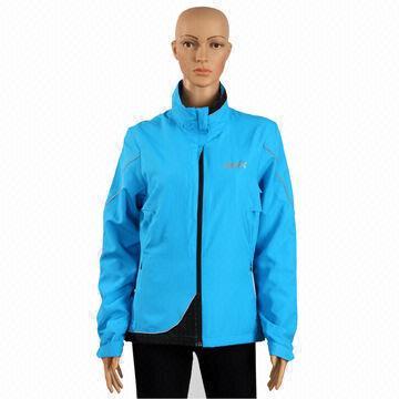 Women's Cycling/Ladies' Sporting Jacket, Biking Outwear, DWR Finish