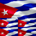 oem big cuba flag ręcznik plażowy