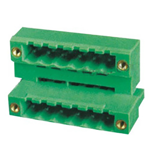 Sudut Katuhu 5.08mm Plug-in Blok Terminal