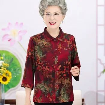 Dollar Model YYF009 Blouses - Wholesale Plus Size Elegant Women's Clothing in Various Colors