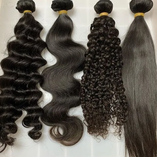 10A Raw Virgin Vendors Bulk Wholesale Brazilian Human Hair Weave Extensions, 100% 40 Inch 613Blonde Brazilian Human Hair Bundles