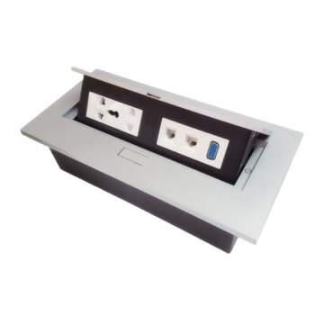 Factory Price Office Furniture Electrical Accessories: Multi-Function Hidden Inlay Socket