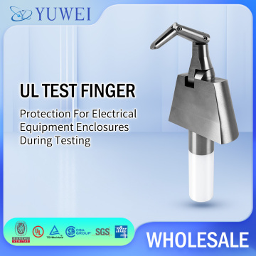 Sonda de acessibilidade para os dedos do teste UL para os aparelhos domésticos Teste de segurança para choque anti -elétrico