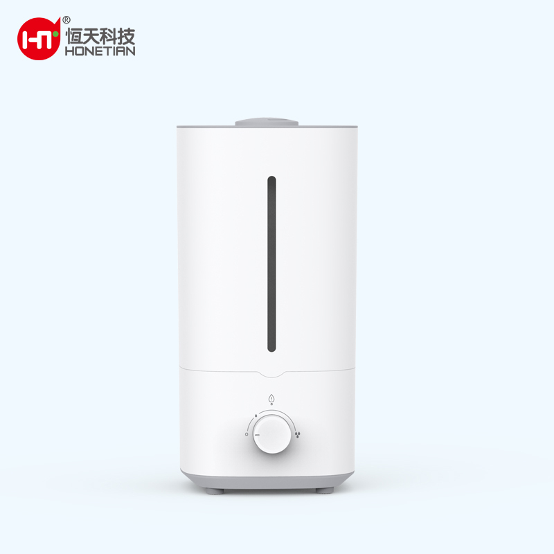 HONETIAN knob control 360 degrees adjustable nozzle visible water level custom colors indoor plastics top fill humidifier