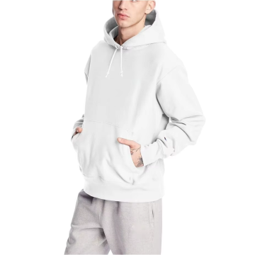 Weiche Baumwollmischung Herrenpullover Kapuze -Sweatshirt mit Kapuze