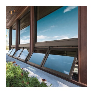 Factory Direct Modern Style Double Panel Glass Sound-Proof Powder Coated Aluminum Awning Windows: Your Ultimate Window Solution
